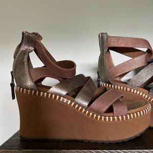 OTBT Sandals with 3” wedge.